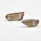 Raw Quartz Crystal Studs |