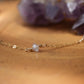 Blue Topaz Gold Filled Necklace || Collar Necklace || Dainty Everyday Necklace || Gemstone Necklace ||